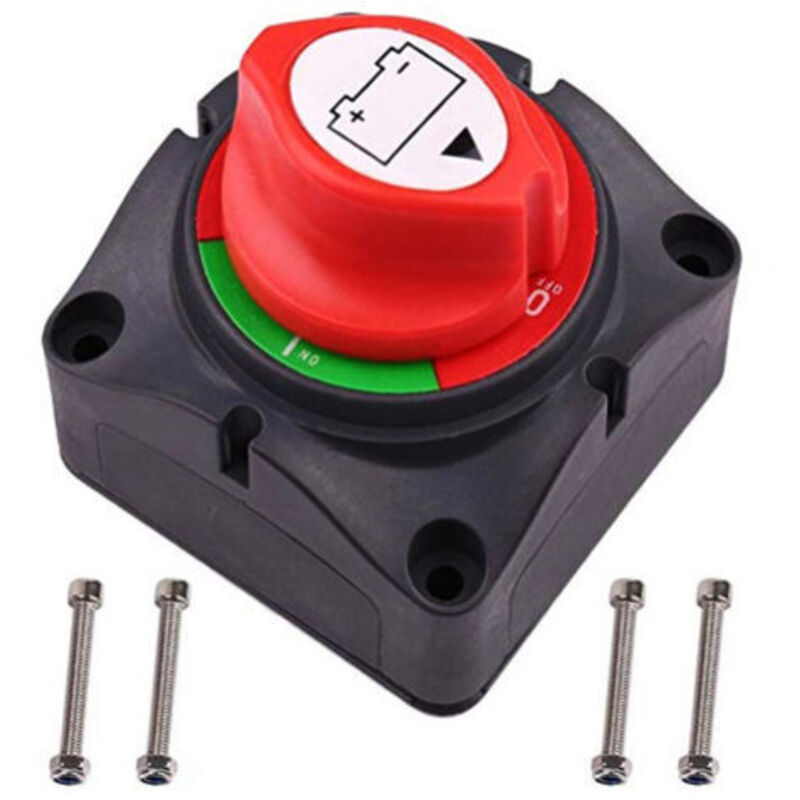 12v 600a Batterietrennschalter, Premiumqualität, Für Wohnmobile Und Yachten, Zweistufig, Zuverlässige Sicherheit - Kzq