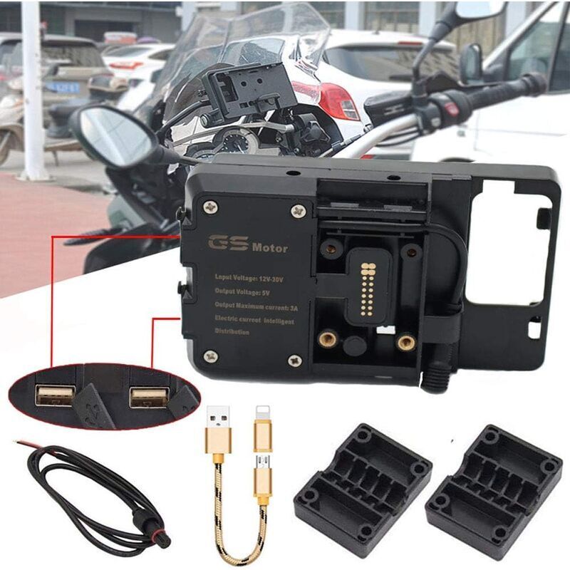 Motorrad-navigationshalterung Mit Usb-kabel - Kzq