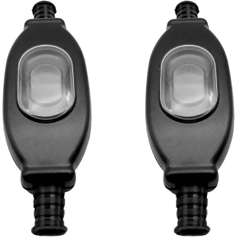 Ip65 Wasserdichter Netzschalter, 2er-pack, 250 V Für Lampen Und Elektrogeräte – Staub- Und Wasserabweisend – Kzq