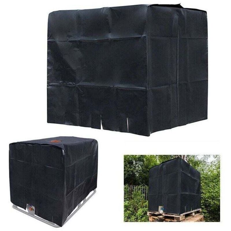Schutzplane Für 120x100x116cm 1000l Ibc-container, Wasserdicht, 210d - Wassertankabdeckung/schutzhülle - Kzq