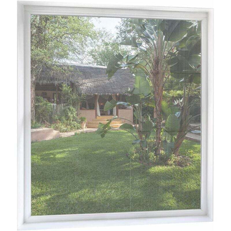 Zuschneidbares Fenster-moskitonetz 150 X 200 Cm, 2er-pack, Insektenschutzgitter Mit Klebestreifen, Feinmaschig, Einfache Montage Ohne Bohren – Transparent Weiß-kzq