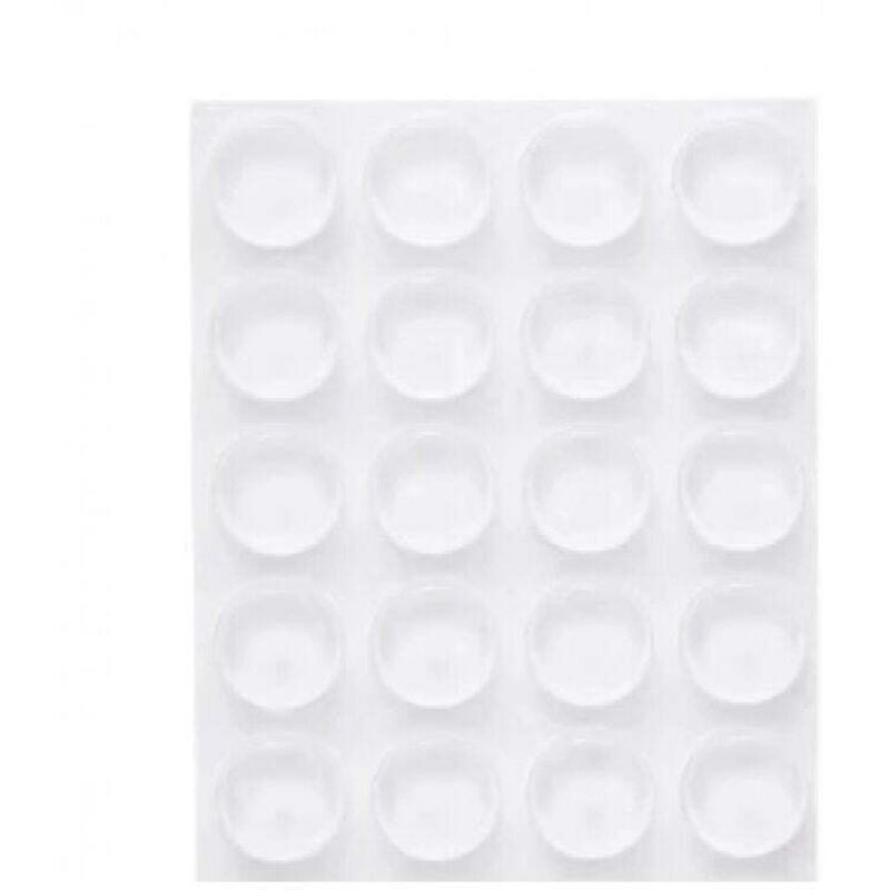 40 Transparente, Selbstklebende Türstopper, 22 X 5 Mm, Geräuscharme Wandpuffer Zum Schutz Vor Stößen – Kzq