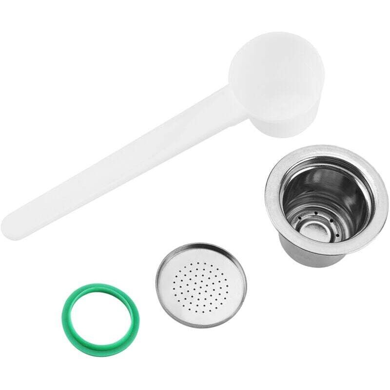 Wiederverwendbare Edelstahl-kaffeekapsel, Kompatibel Mit Kaffeemaschinen – Umweltfreundlich Und Sparsam – Kzq