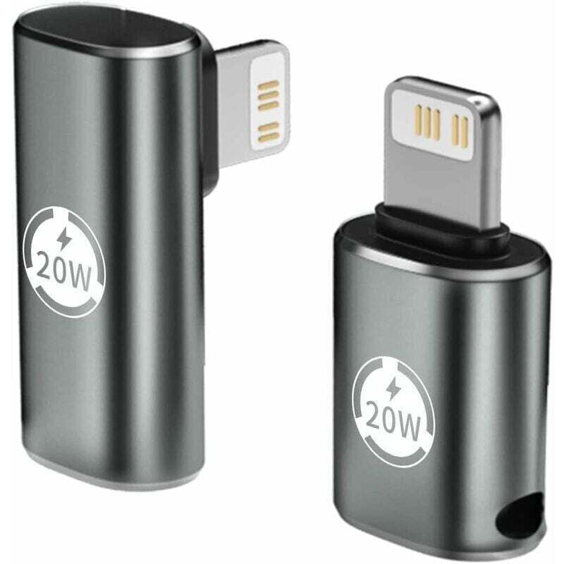20-w-usb-c-auf-lightning-adapter, Pd-schnellladefunktion Für Iphone, Ipad Und Ipod (2er-pack) – Kzq