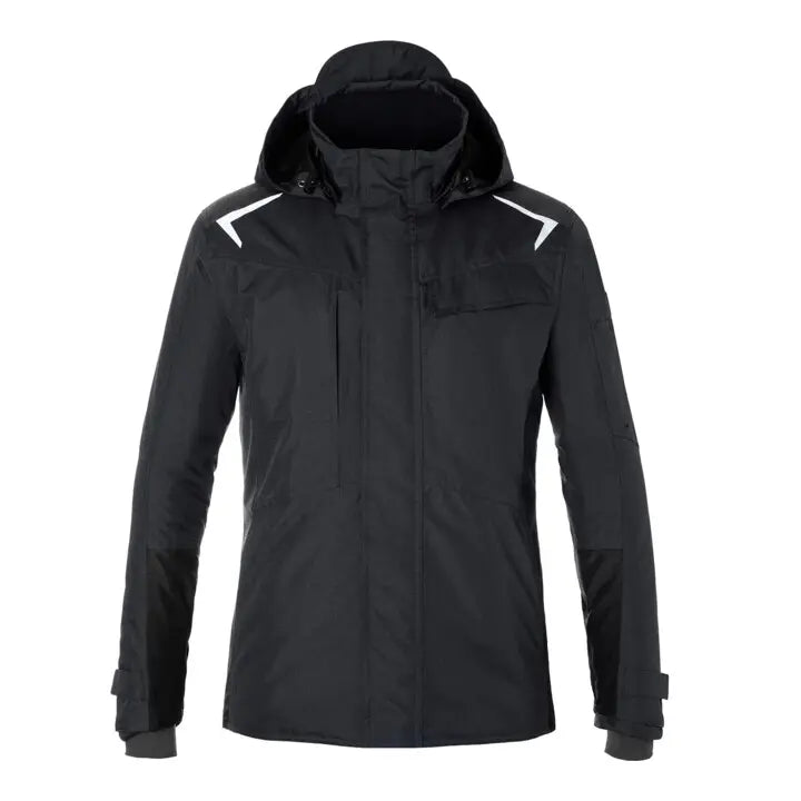 [neuwertig] B-ware Kübler Jacke Hardshelljacke Bodyforce Psa2 Wetterschutz Schwarz Weather Größe Xl
