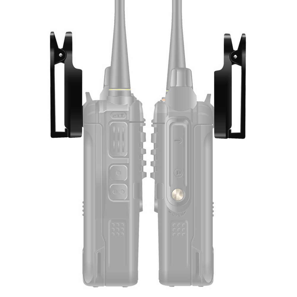 Packung Mit 10 Schwarzen, Wasserdichten Gürtelclips Für Baofeng Uv-9r Plus Walkie-talkies