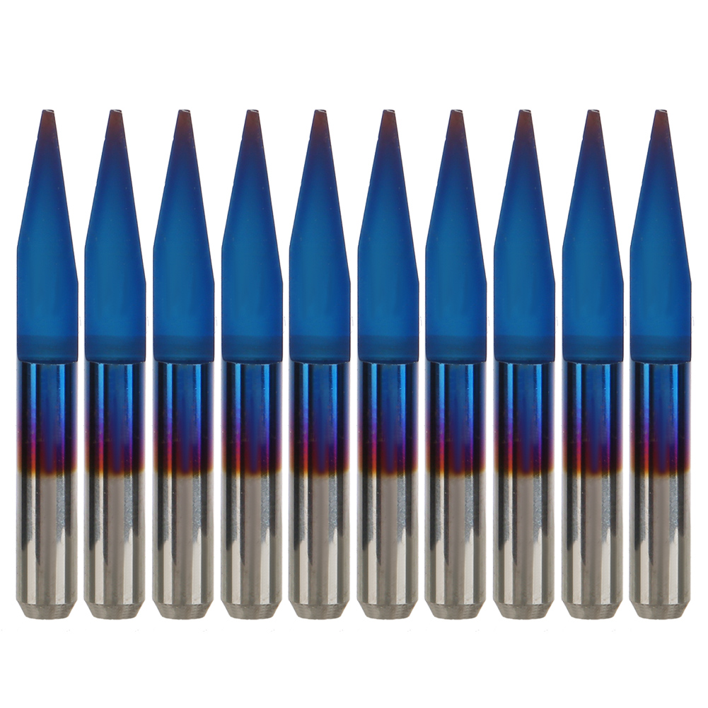 10 Stück Hochwertiger Gravierstichel Aus Wolframstahl Für Leiterplatten 3,175 (20°0,4)