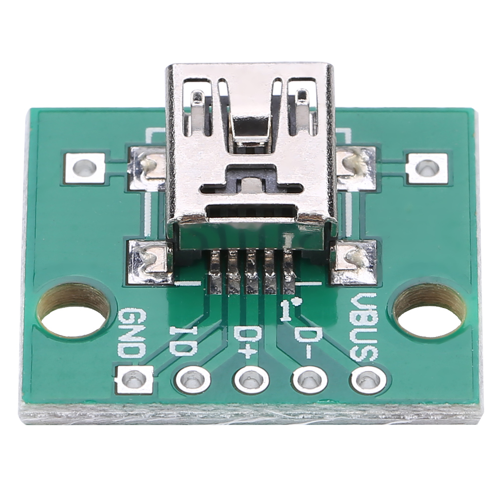 Packung Mit 10 Mini-usb-auf-5-pin-dip-adaptern Für 2,54-mm-leiterplatten – Usb-netzteil Zum Selberbauen