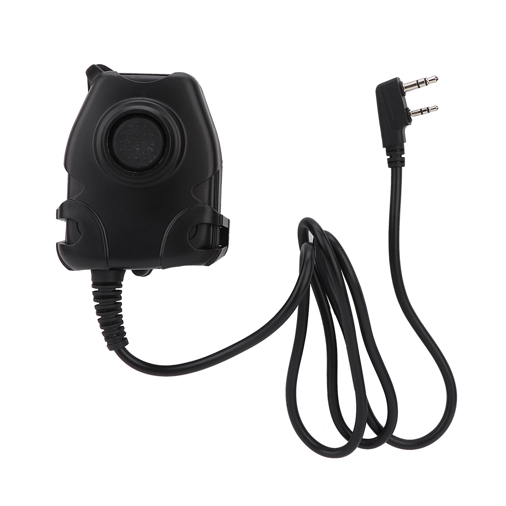Walkie-talkie-kopfhörer Mit Ptt-adapter (push-to-talk) Für Retevis-, Kenwood- Und Baofeng-funkgeräte