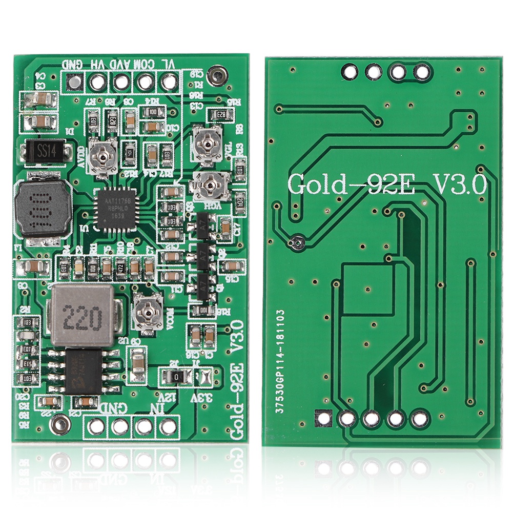 Boost-board-modul, Lcd-tcon-platine, Vgl, Vgh, Vcom, Avdd, 4 Einstellbar, Gold-92e Zhide