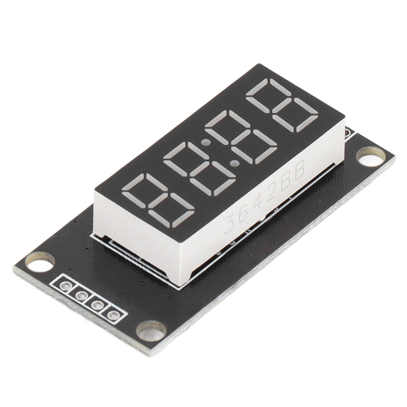 Tm1637 4-stelliges Blaues Led-digitalanzeigemodul Mit Uhr, 2-poliger I/o 5v, 0,36 Zoll