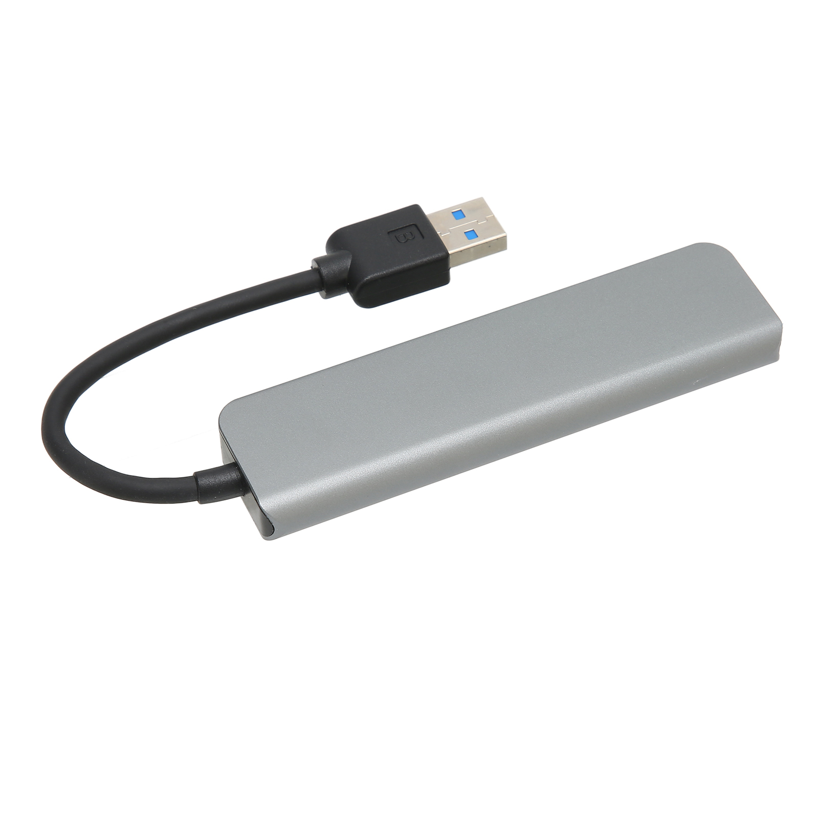 5-in-1 Usb-hub, 5 Gbit/s, 3 Usb-anschlüsse, Usb-dockingstation Mit Tf-speicherkartenleser Für Pcs, Drucker, Laptops Und Usb-sticks