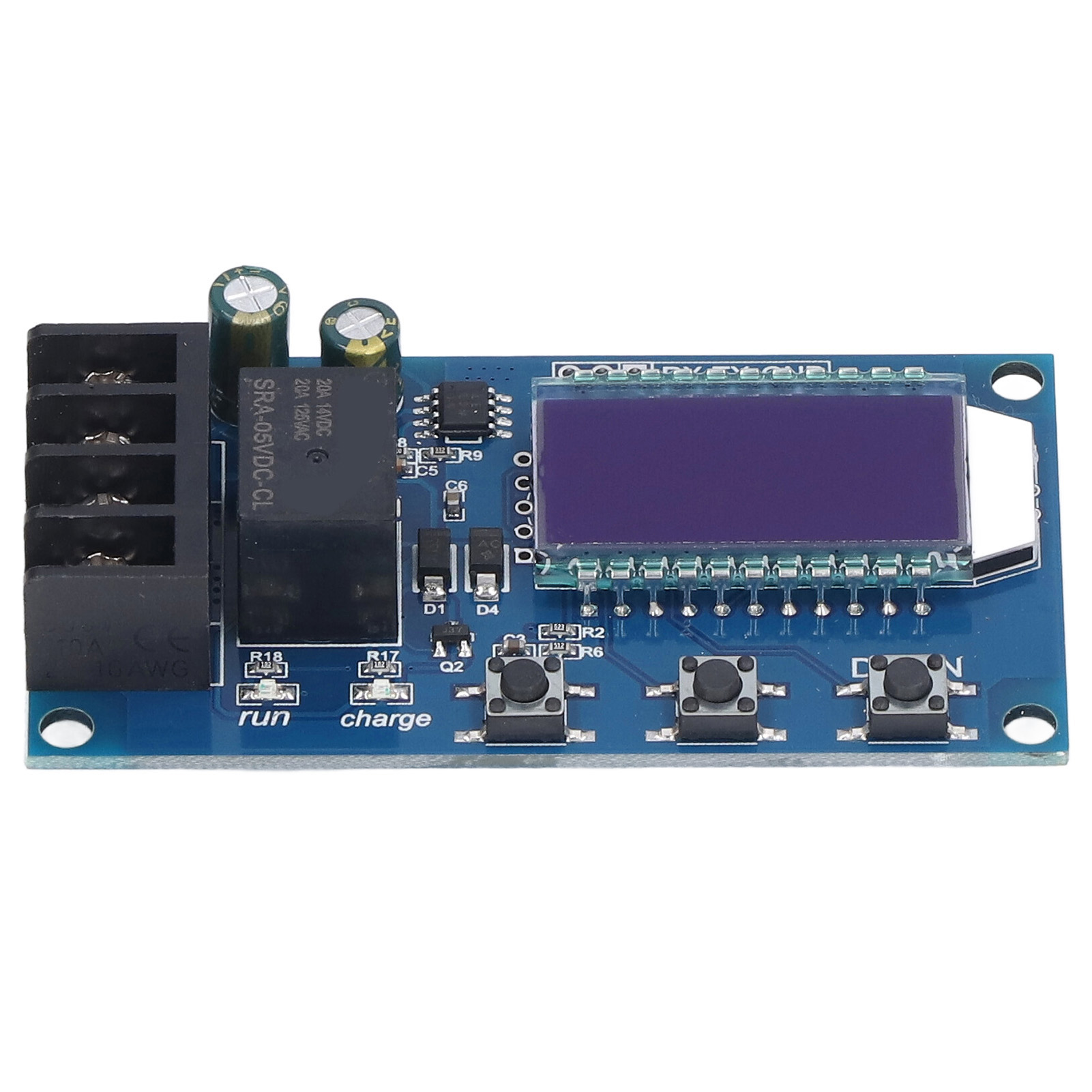 Leiterplatte Des Lithium-batterie-ladesteuermoduls, Digitaler 6-60v Dc-überlastschutzschalter