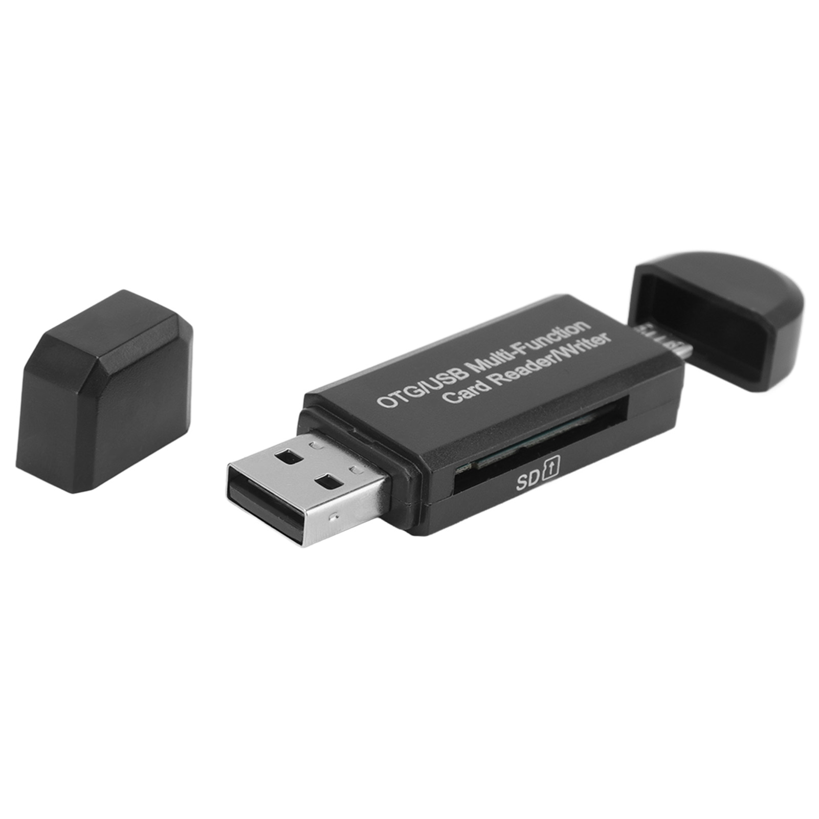 64 Gb 2-in-1 Usb 2.0 Kartenleser, Stecker, Otg-kompatibel, Für Smartphones Und Computer (schwarz)