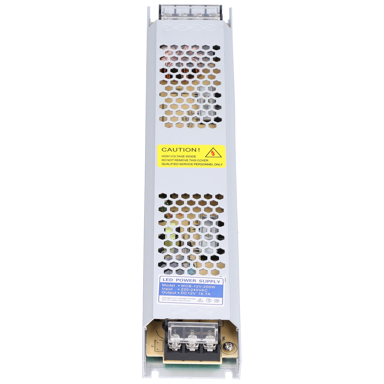 Schaltnetzteil 310 X 55 X 24 Mm Für Ultradünne Led-streifen, Aluminiumlegierung, 12 V, 200 W