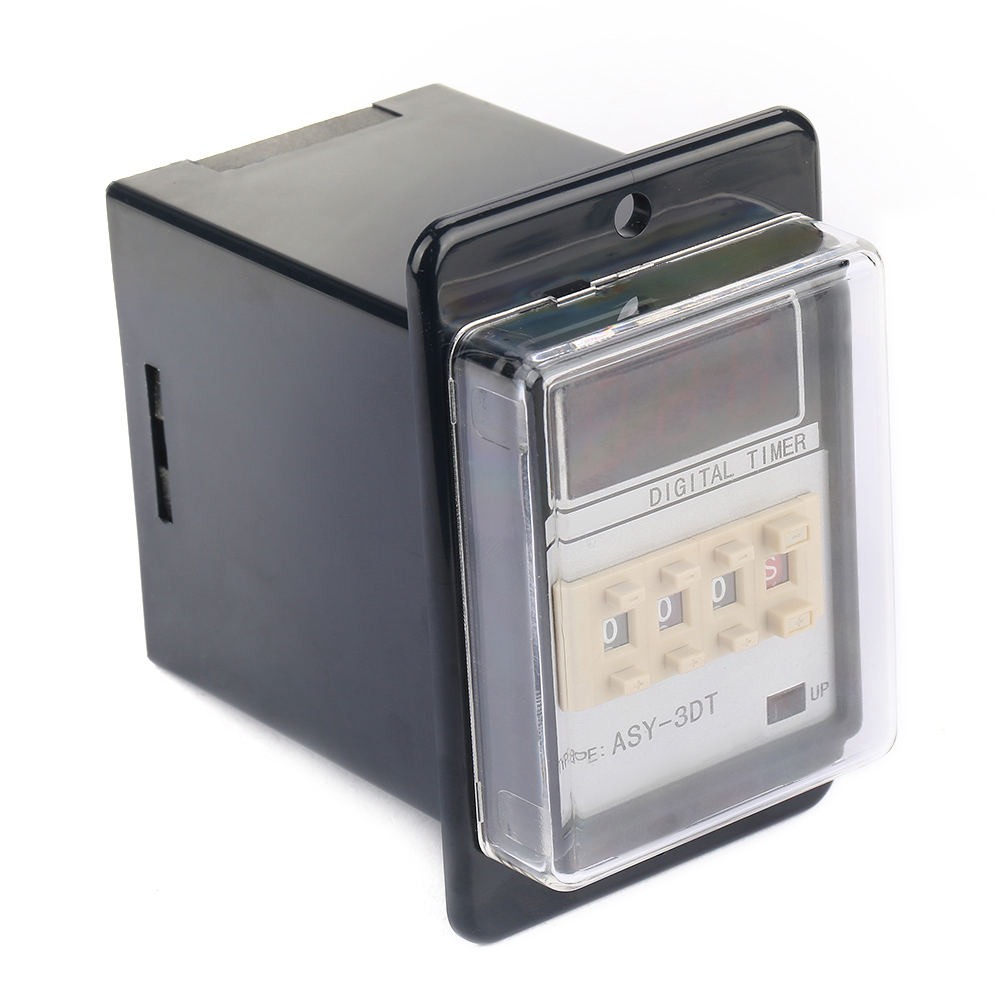 Multifunktionales Zeitverzögerungsrelais Mit Digitaler Led-anzeige, 0,01–999, 5 A (110 V Ac), 24 V Dc / 110/220 V Ac