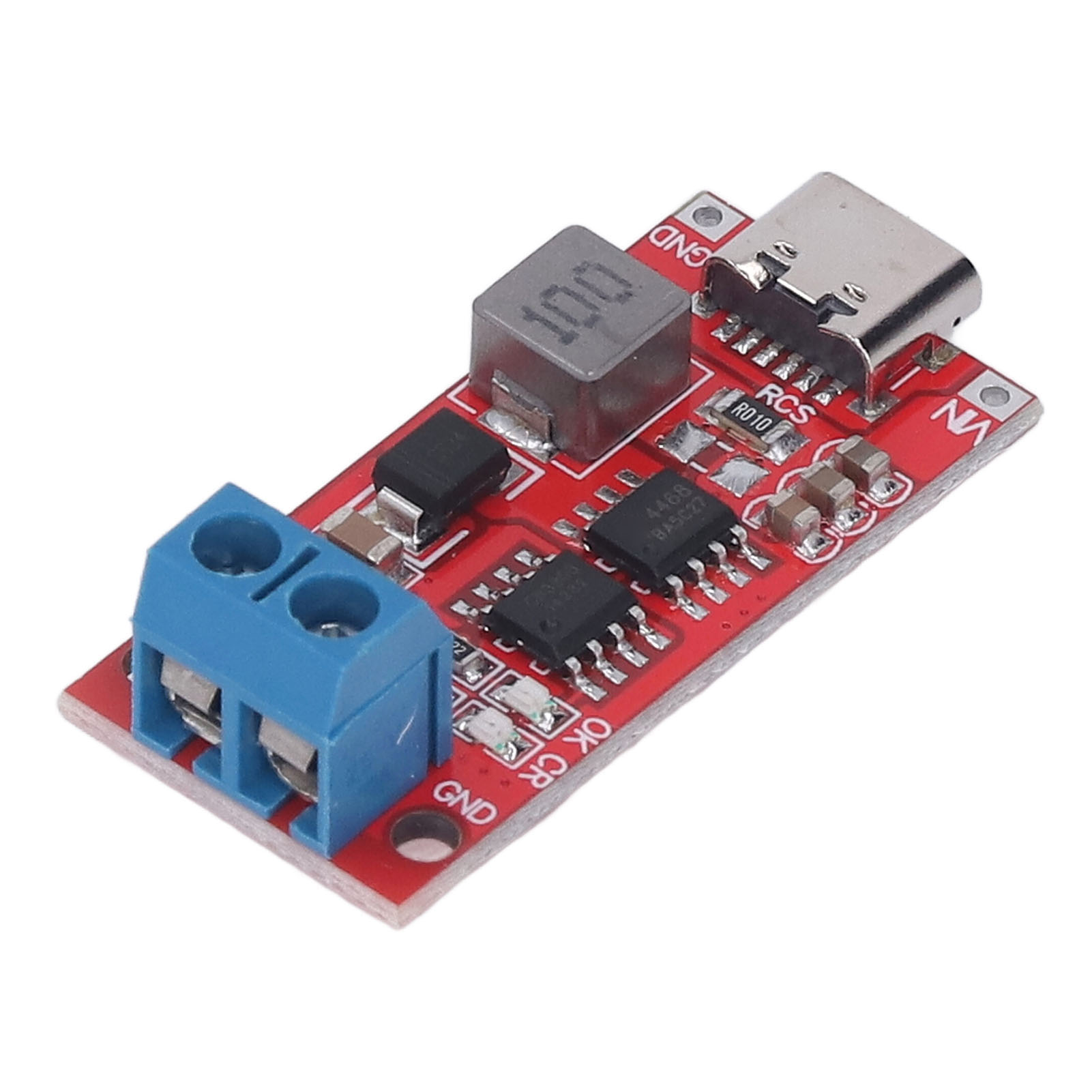 3s-akkuladegerät-boost-modul, Typ-c-leiterplatte, Dc 3–6 V 1 A Aufwärtswandler