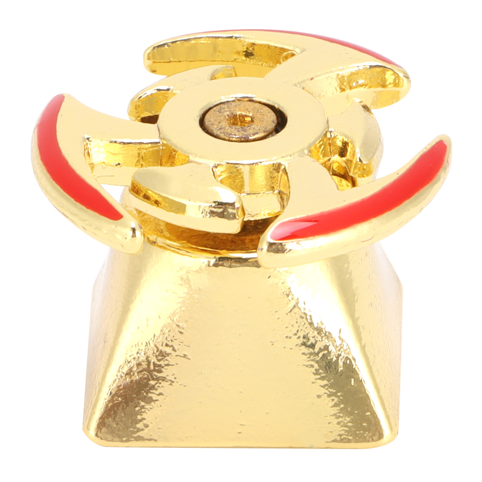 Drehtasten Aus Aluminiumlegierung, Originelle Und Spezielle Form, Zubehör Für Universelle Mechanische Tastaturen, Goldener Gyrosensor