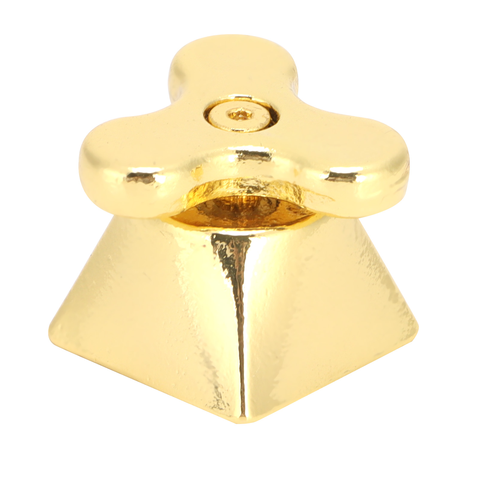 Drehtasten Aus Aluminiumlegierung, Originelle Und Spezielle Form, Universelles Zubehör Für Mechanische Tastaturen, Farbe: Klee-gold