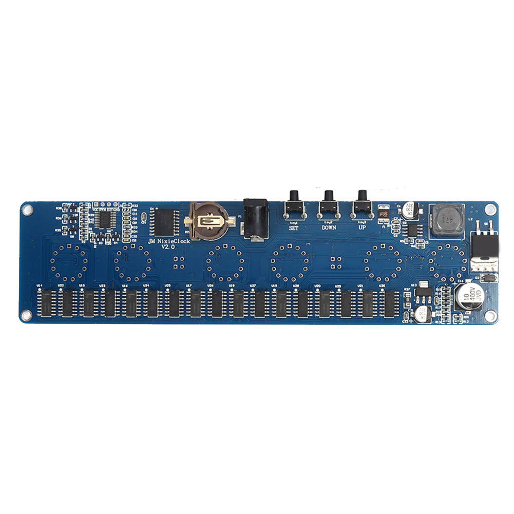 Elektronische Leiterplatte Stm8s005 Mit 12v 1a Dc-steuerung, In14 Nixie-röhren-led-leiterplatte, Rgb-chip, Usbdc-anschluss
