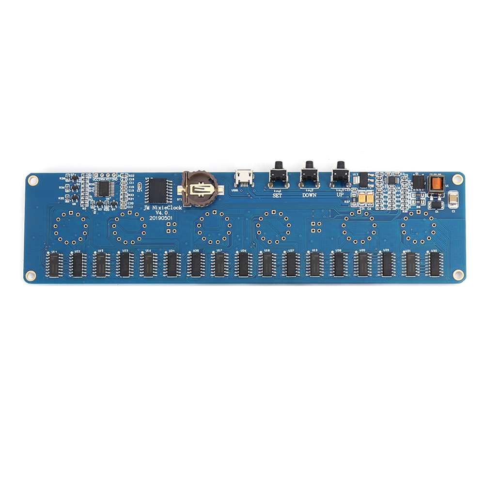 Leiterplatte (pcb) Für In14 Nixie-röhren-leds, 12v 1a Dc-steuerung, Rgb-chip, Usb/micro-usb-schnittstelle