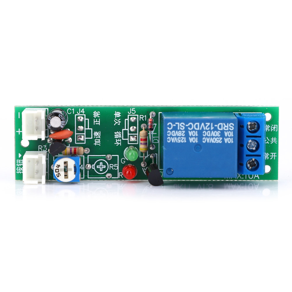 Hochpräzises Zeitverzögerungsrelaismodul, Timer, Stromversorgung Jk11-pb Dc12v