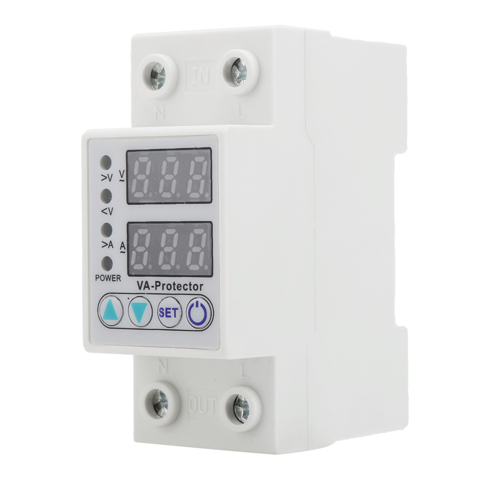 Va-63a Dual-led-anzeige Über-/unterspannungsschutz, Automatische Rückstellung, Überspannungs- Und Unterspannungsschutz, 220 V Wechselstrom
