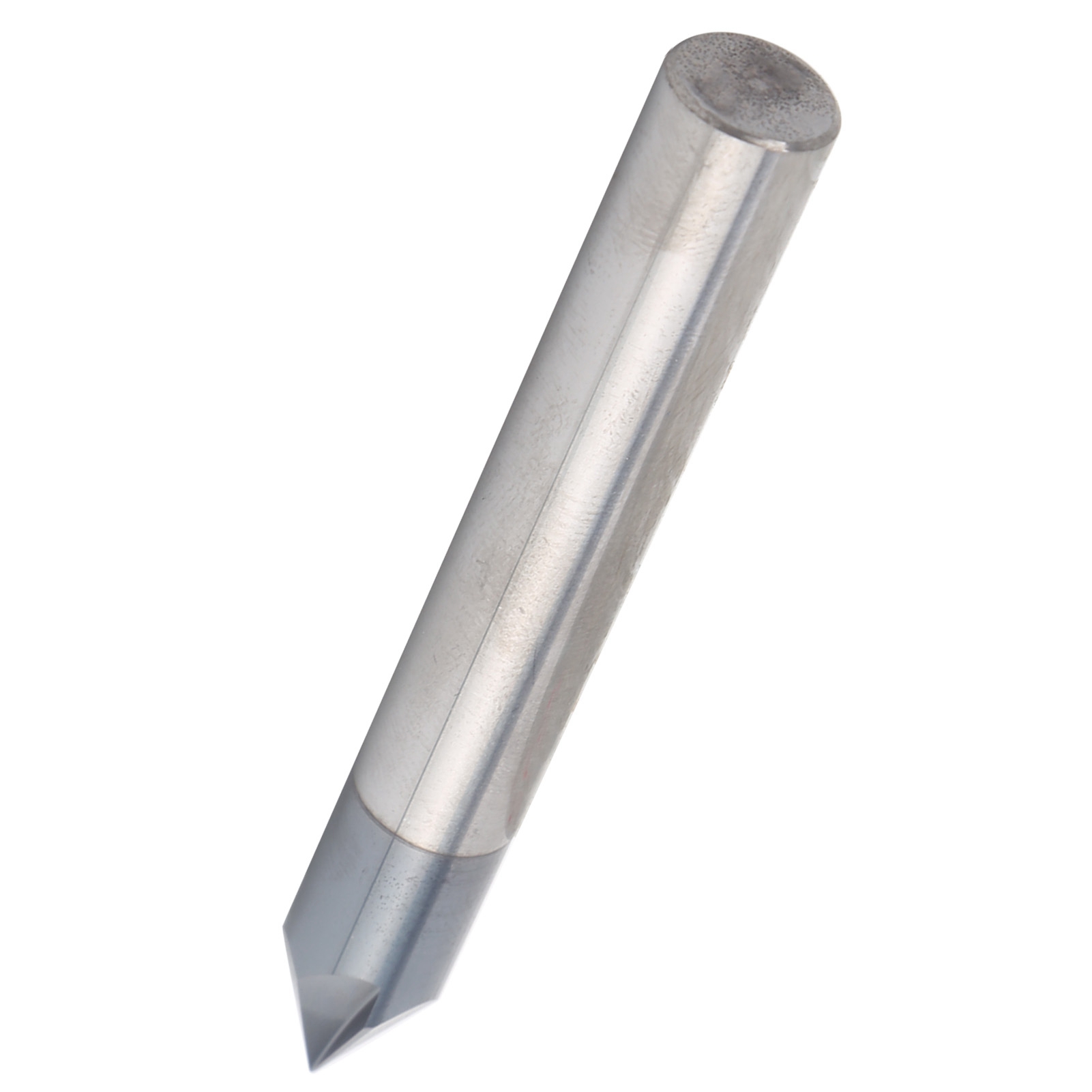Dreischneidiger 60°-fasenfräser Aus Wolframstahl Für Cnc-fräsen Und Polieren, Durchmesser 10 X 60° X Länge 75 Mm