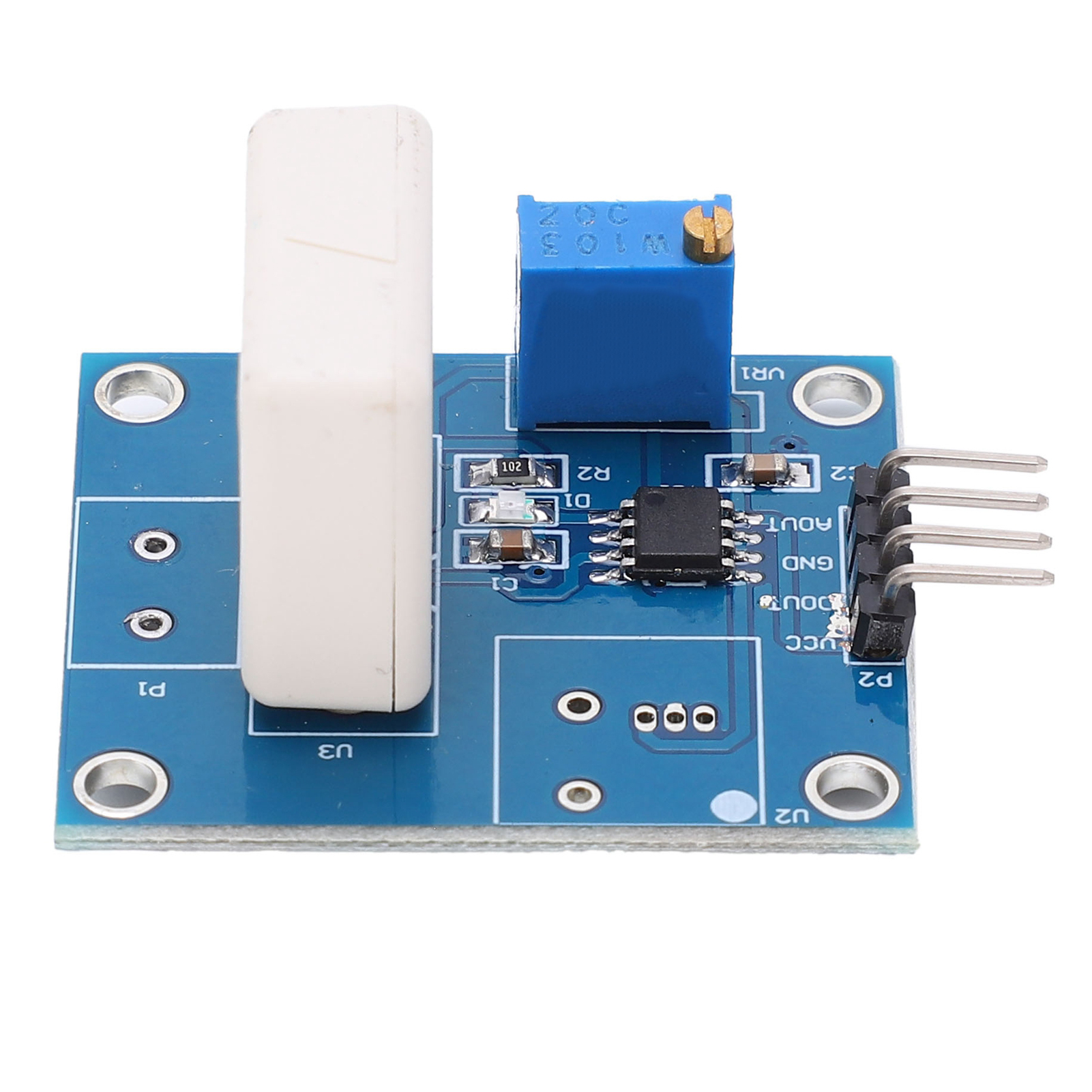 5v Dc Hall-effekt-stromsensormodul, Kurzschluss- Und Überstromschutzdetektor 35a, Wcs1800
