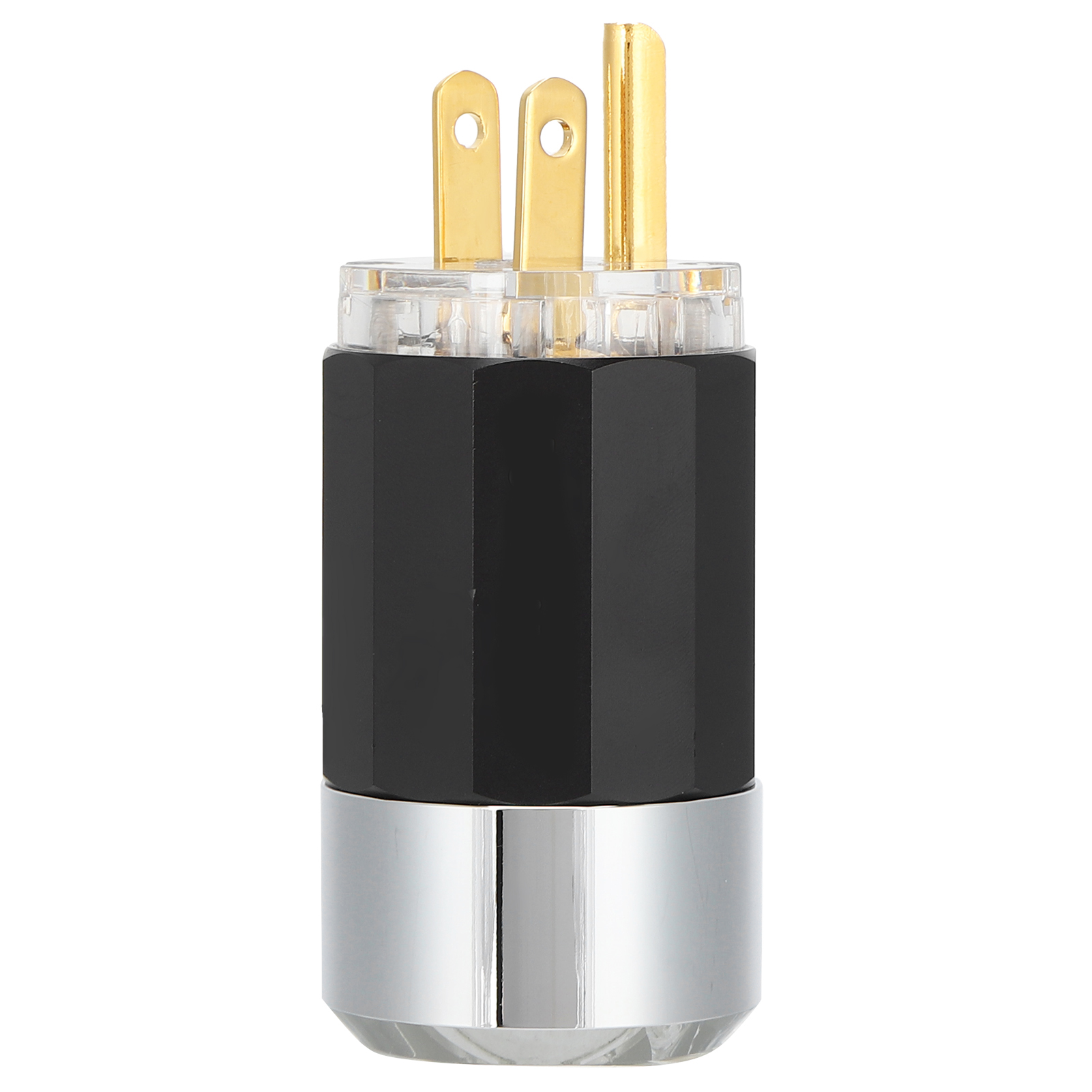 Monosaudio-netzstecker Aus Reinem Kupfer, 24-karätig Vergoldet, Hifi-audio-netzanschluss 100-250vm109g (männlich)