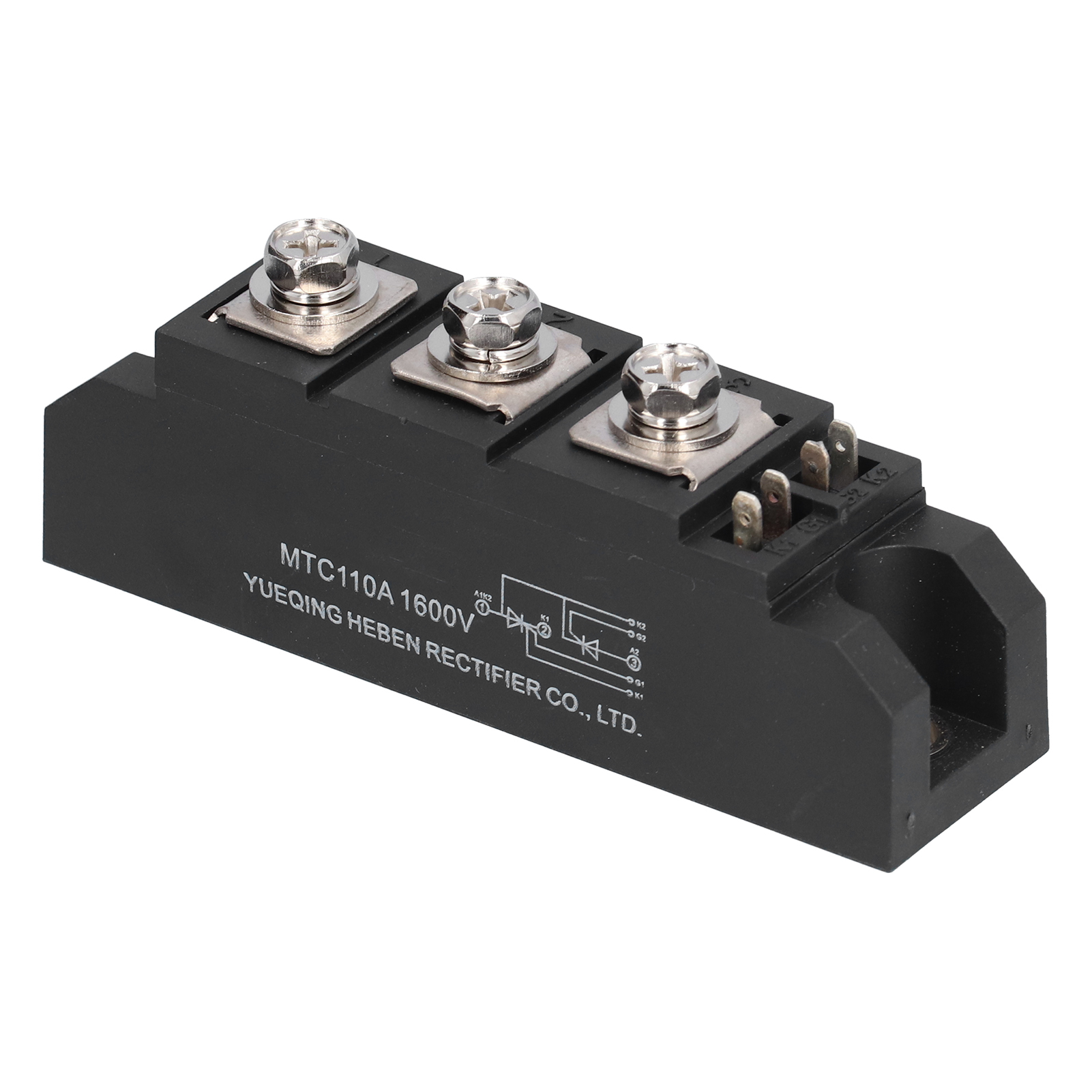 3-poliges Thyristor-gleichrichtermodul, Gleichrichterbrücke Für Schaltungssteuerung Mtc110a 1600 V