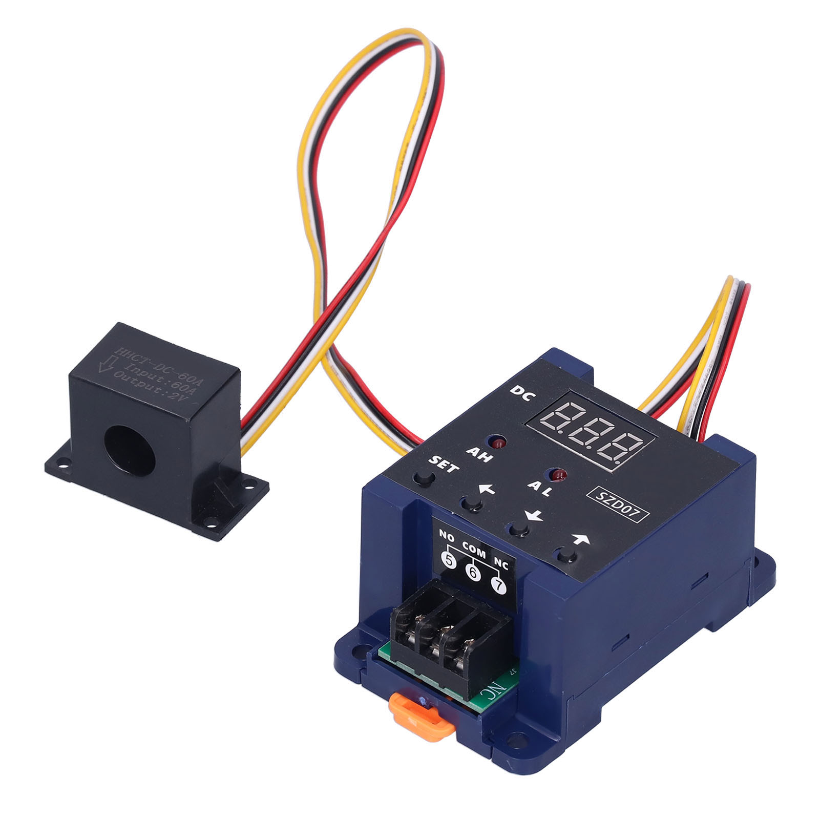 Digitales Amperemeter Mit Display, Stromerkennungsschalter Und Überlastschutz Szd07 Dc8-35v