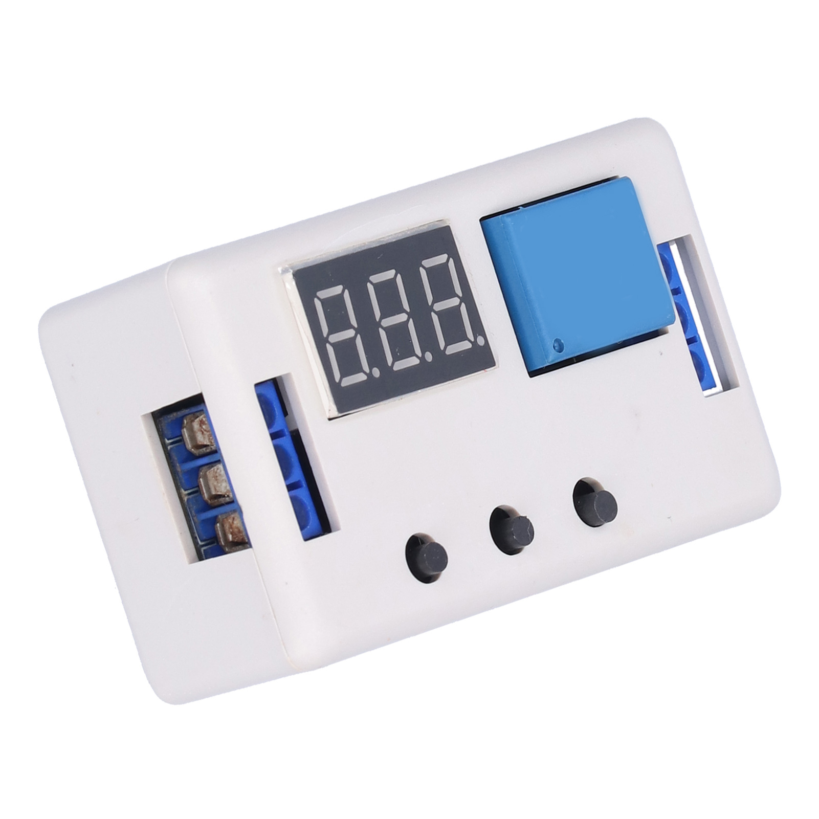 Zeitverzögerungsrelais Aus Kunststoff, Unidirektionaler Permanentspeicherschalter, Einstellbares Elektronisches Bauteil, 12 V Dc