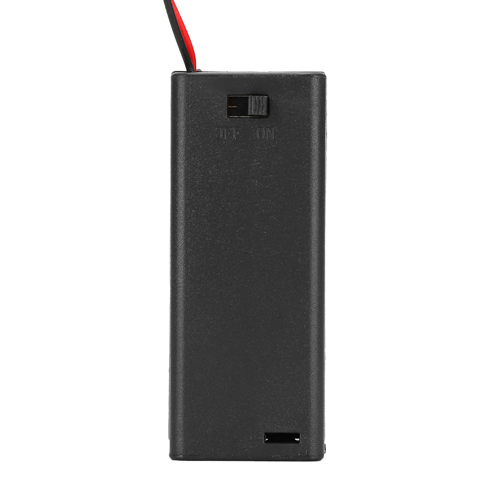Aaa-batteriehaltergehäuse (5 Stück) Mit Deckel, Ein-/ausschalter Und Netzkabel.