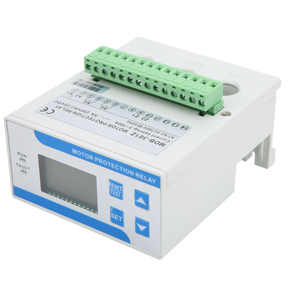 Integrierter Dreiphasiger Digitaler Motorschutzschalter Mit Phasenausfall-, Überlast- Und Unterlastschutz, 380 V Ac, 3–160 A