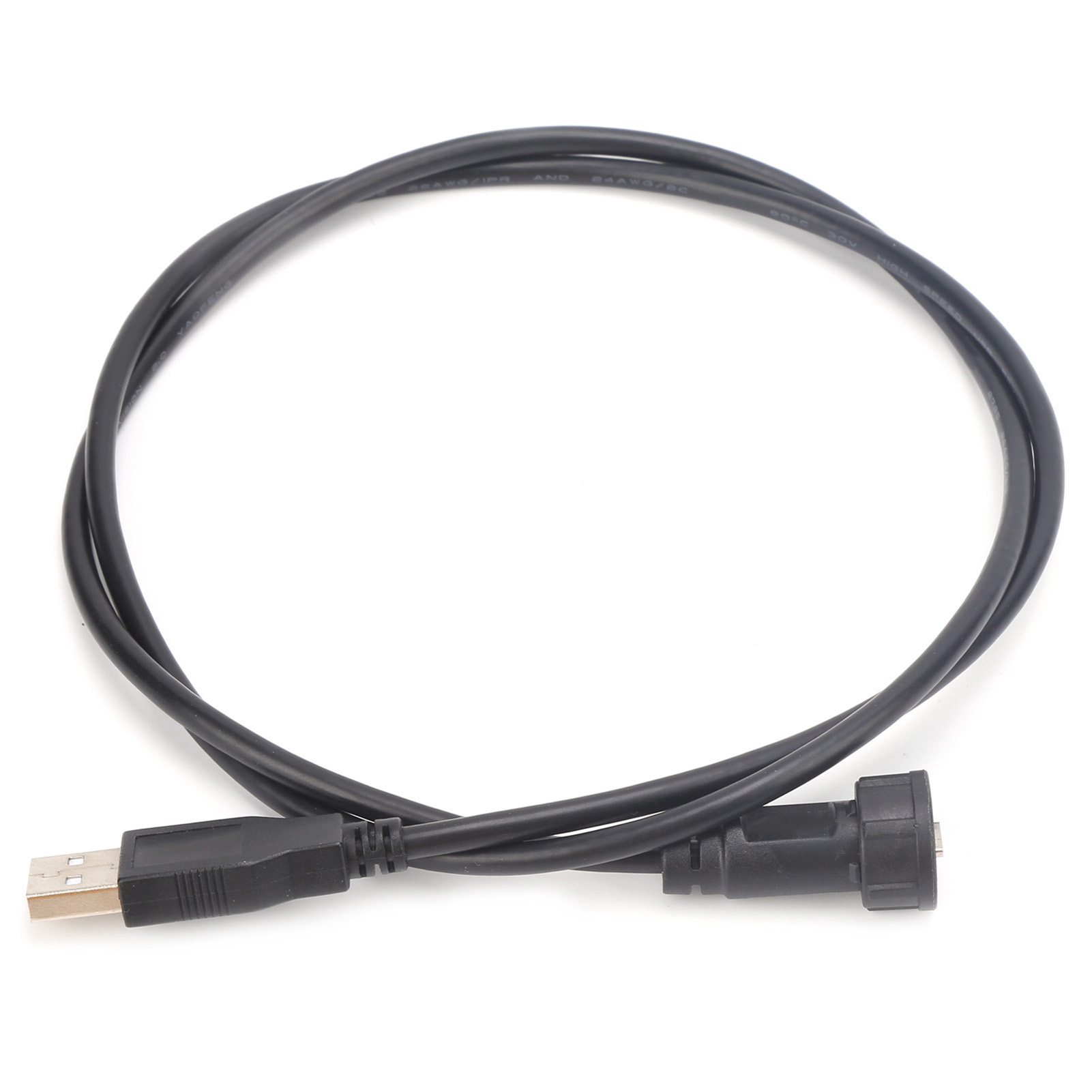 Wasserdichter Usb-stecker Mit Schnappverschluss Für Die Schalttafelmontage, Industriebedarf E10mc-ba-m/u2-a-m0.3m