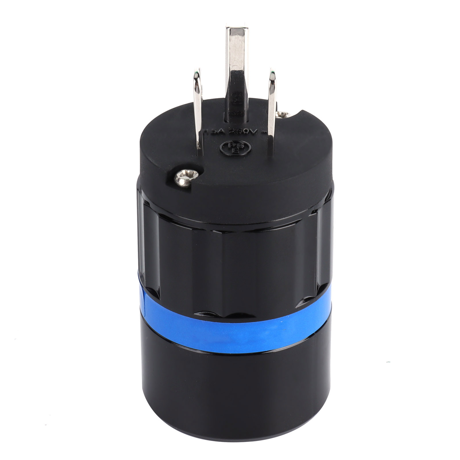 Monosaudio Audio-stromanschluss, Rhodinierter Reinkupferstecker 100-250 V (m104r (männlich))