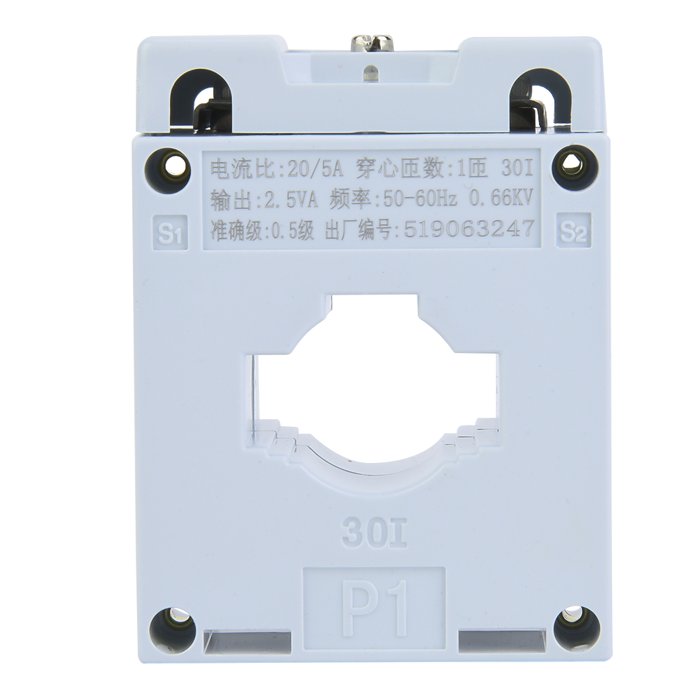 Stück Bh 0,66 30ά Flammhemmende Kunststoffhalterung Stromwandler 0,66 Kv 0,5 50-60 Hz (20/5)