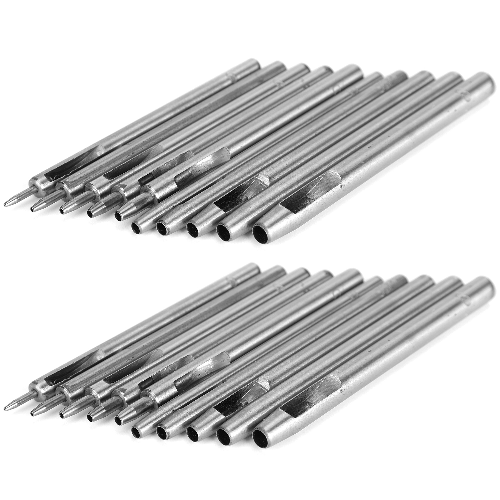 20-teiliges Lederlocher-set – Handwerkzeug Zur Herstellung Von Uhrenarmbändern Und Gürteln – Rundlocher