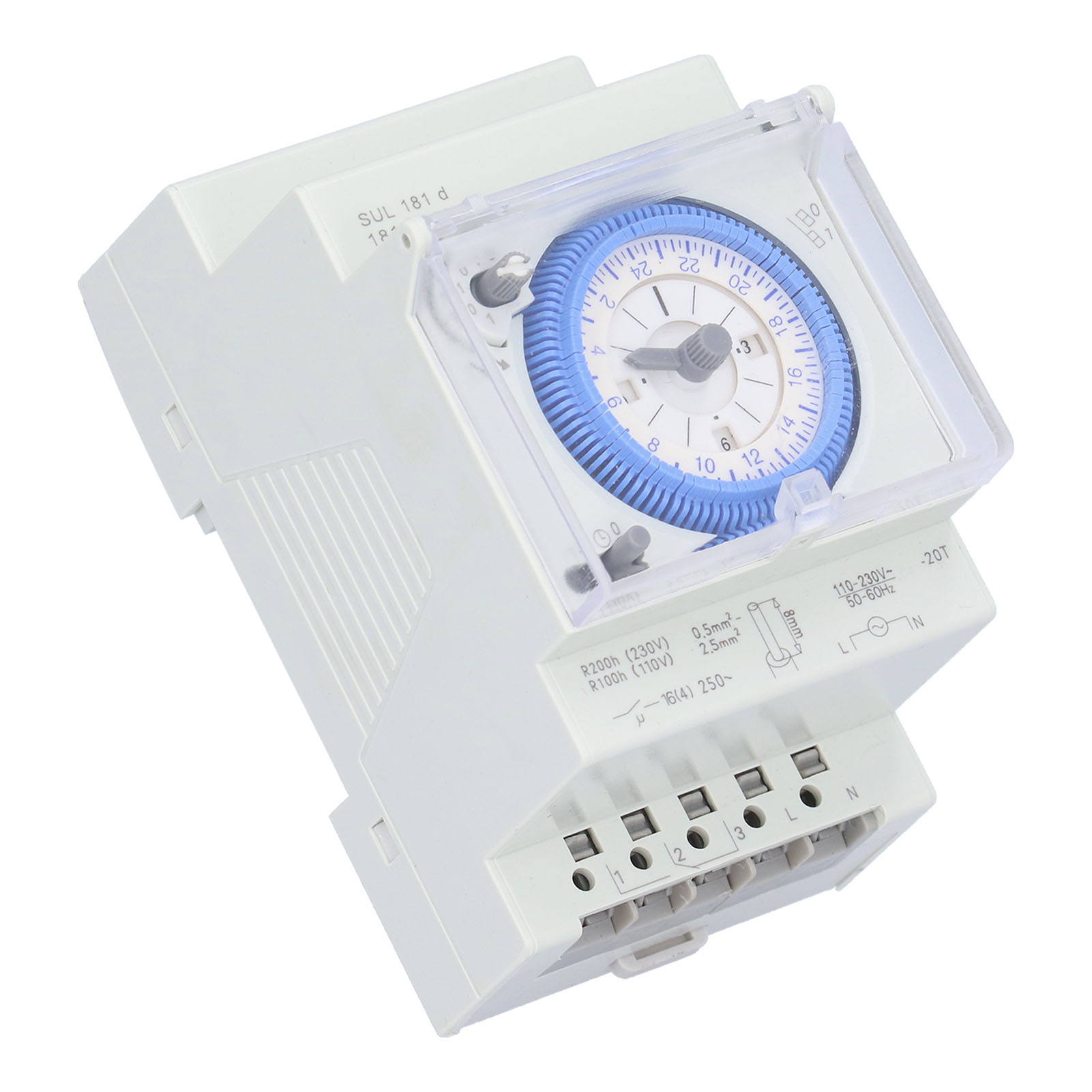 Mechanischer Timer Mit 15-minuten-intervallen, Robuste Elektrische Zeitschaltuhr Sul181d Ac110-230v