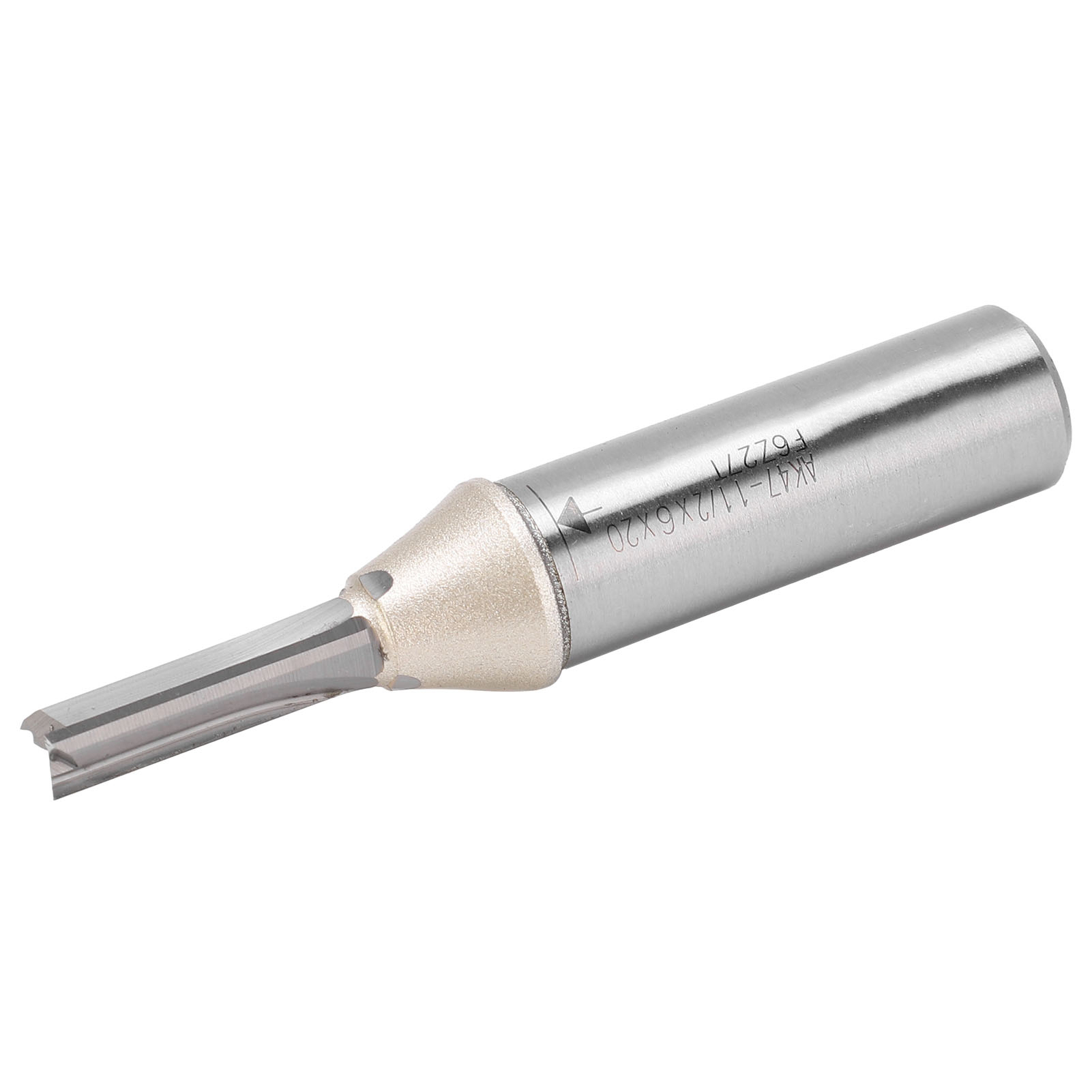 Dreischneidiger Schaftfräser, 1/2"-zylinderschaft, Hartmetall, Zubehör Für Cnc-werkzeugmaschinen