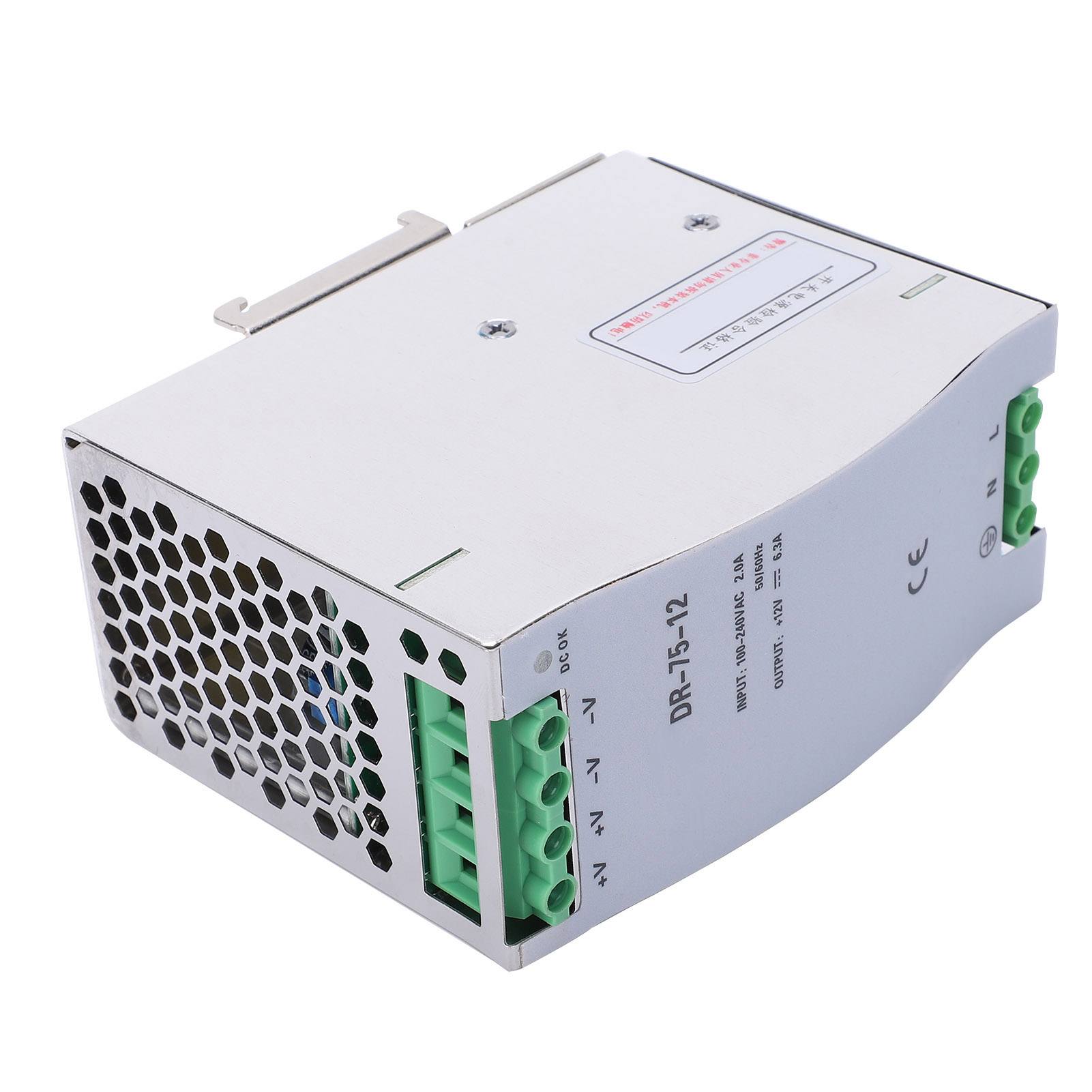 Berm-schaltnetzteil, Schieneneingang, Hohlraum-wärmeableitung, 100–240 V Ac Industrienetzteil