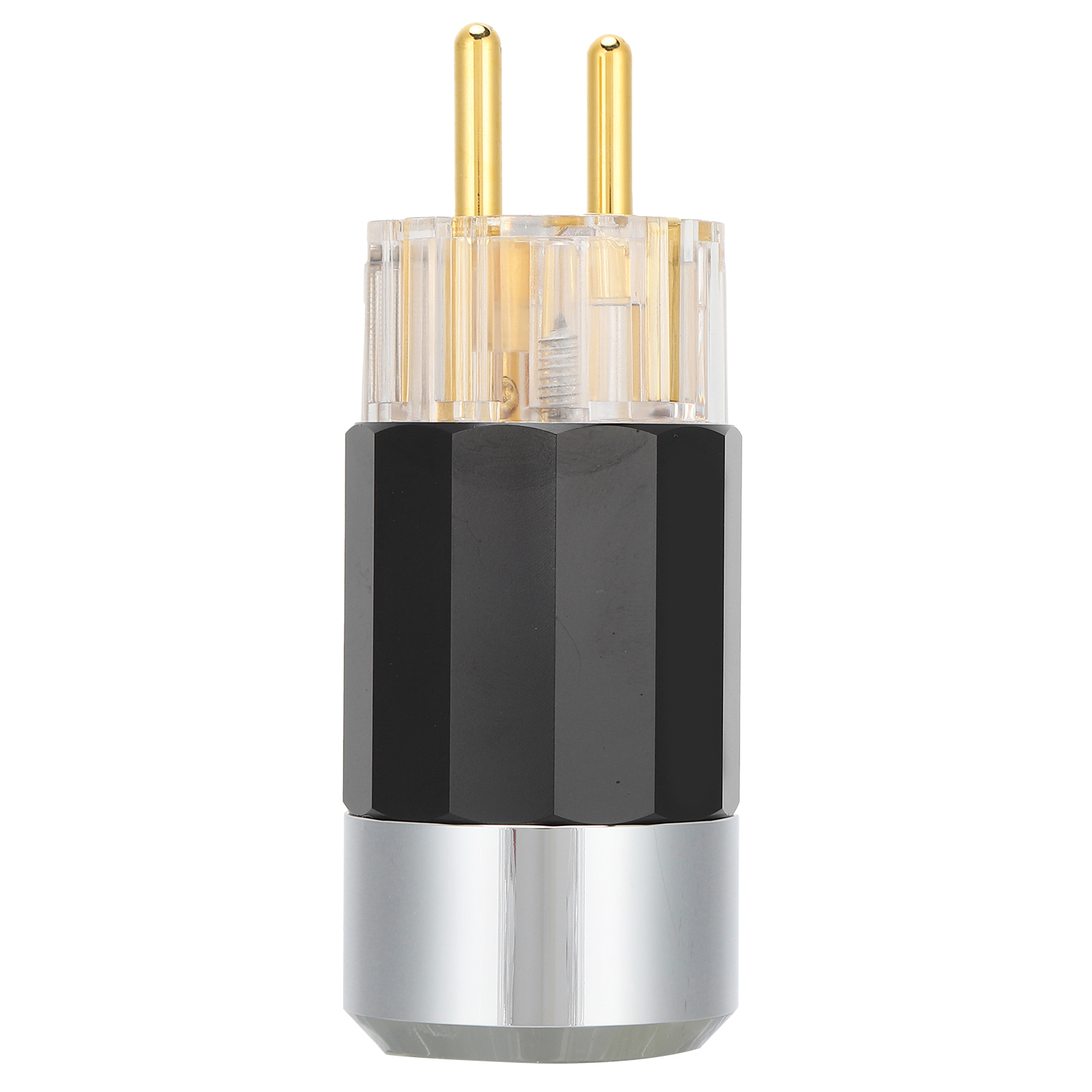 Monosaudio-netzstecker Aus Reinem Kupfer, 24-karätig Vergoldet, Hifi-audio-netzanschluss 100-250ve109g (männlich)