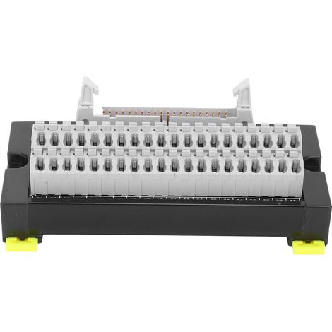40-poliger Klemmenblock, Din-schienen-montageadapter, Idc40pdk-schalteranschluss