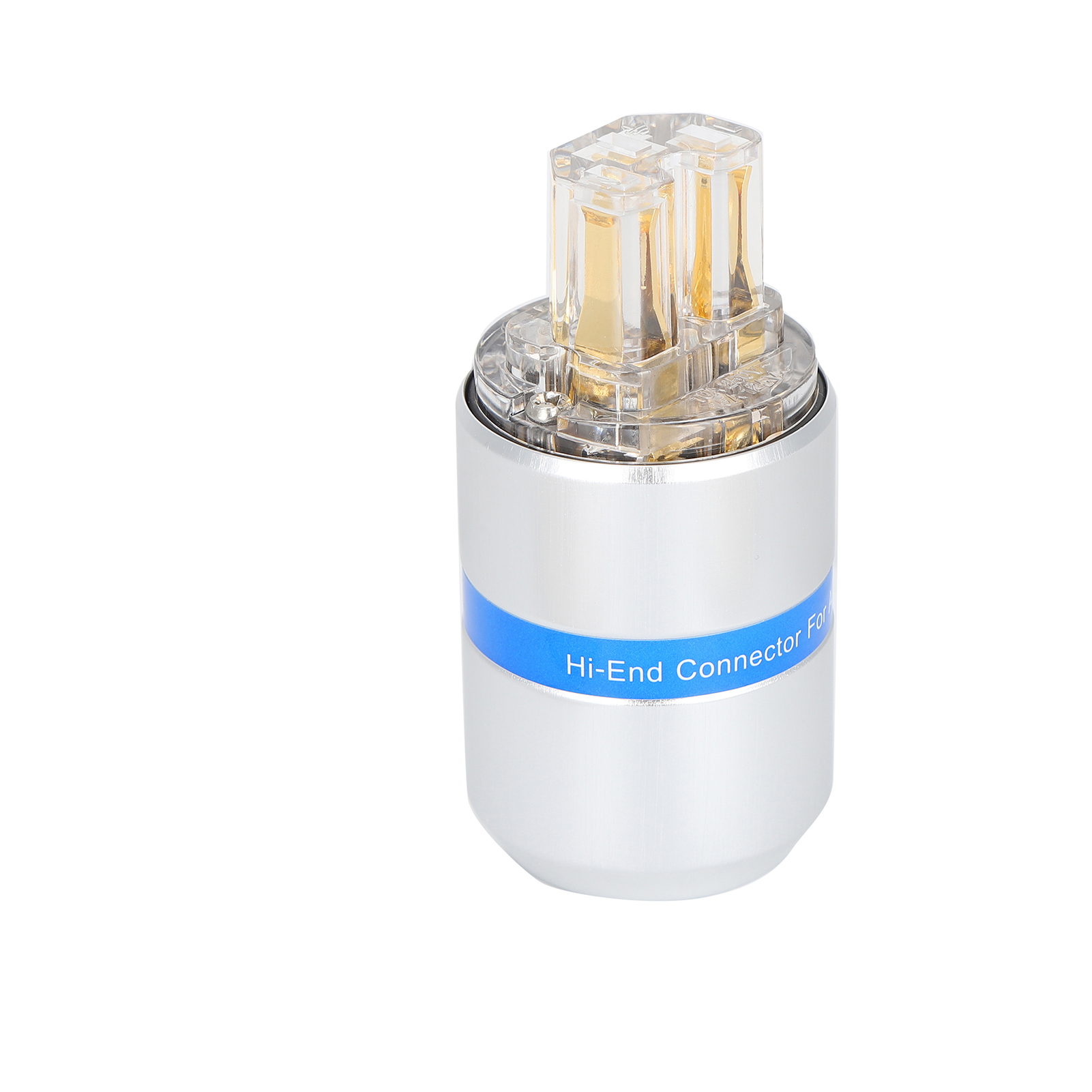 Monosaudio 24-karat Vergoldeter Audio-stromanschluss Aus Reinem Kupfer Für Netzstrom Und Hifi-audio, 100–250 V, F107g-buchse