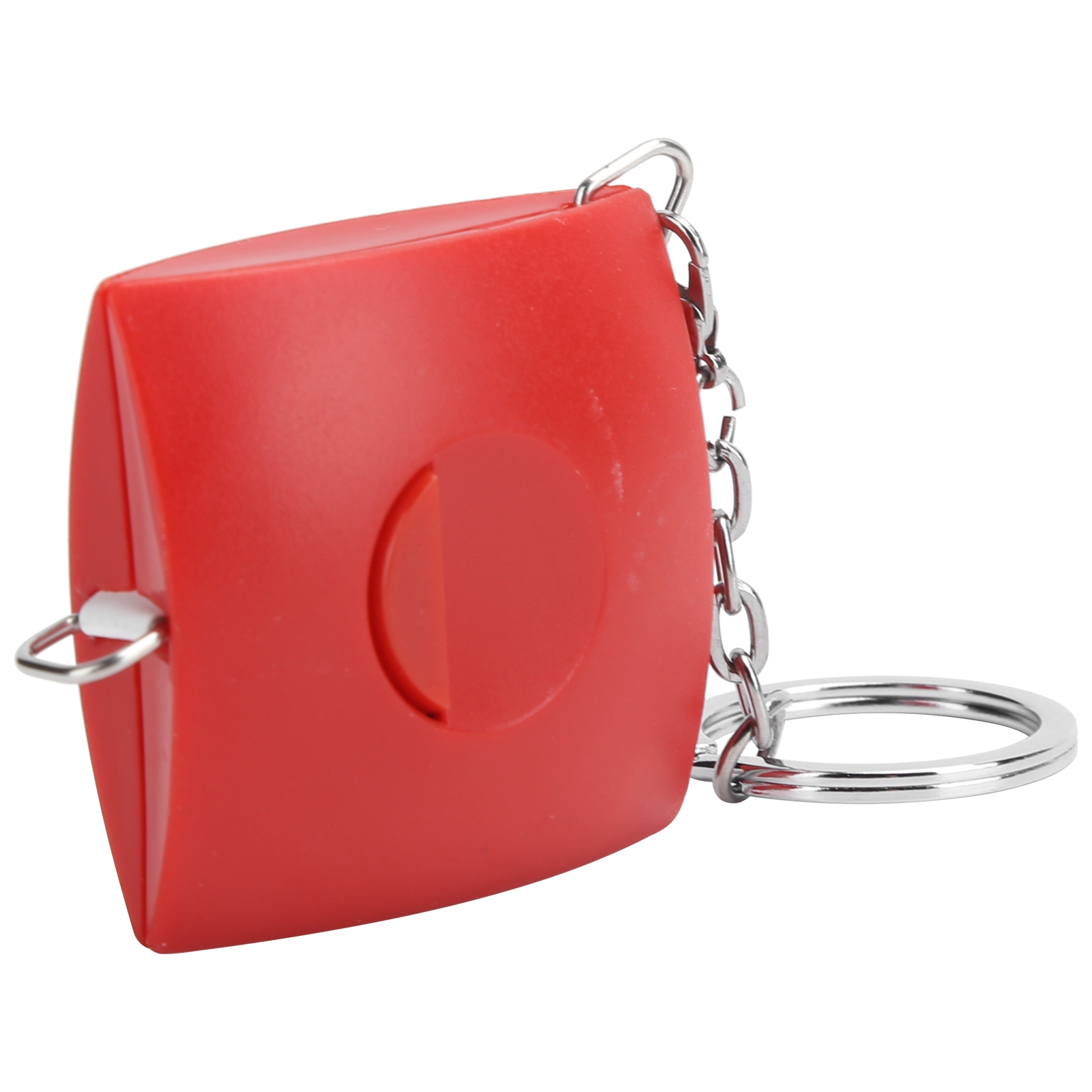 Mini-maßband Aus Rotem Pvc Mit Automatischer Einrollung, Zum Nähen, Basteln Und Anpassen Von Kleidung.