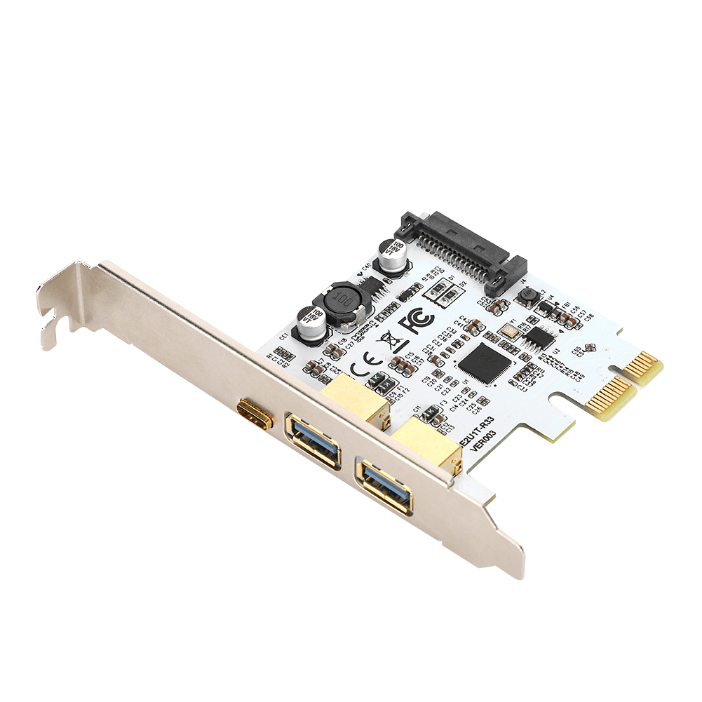 Typ-c-erweiterungskarte, Sata-riserkarte, Stromanschluss Für Via Labs Vl805 Master-adapter