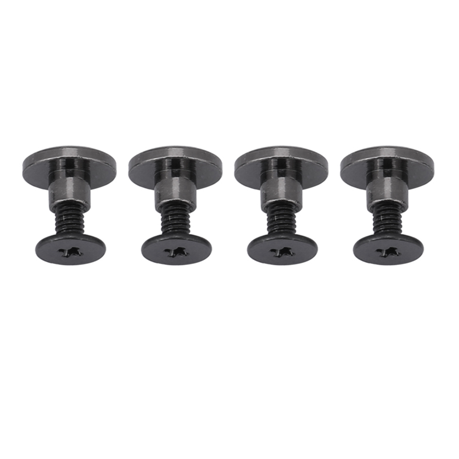 20 Sätze Flachkopf-messingnieten Für Gürtelriemen, Gepäck Und Lederwaren (5 Mm)