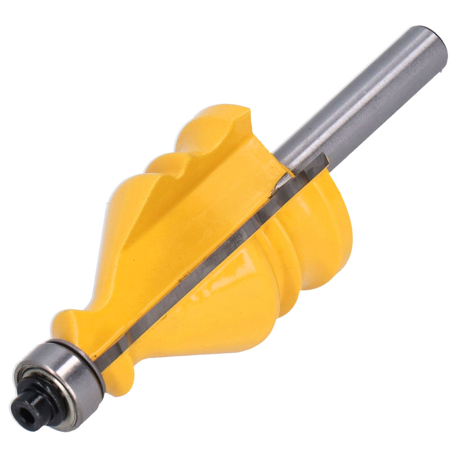 Professioneller Holzfräser Mit 8 Mm (0,3 Zoll) Schaft Für Einen Glatten Schnitt.