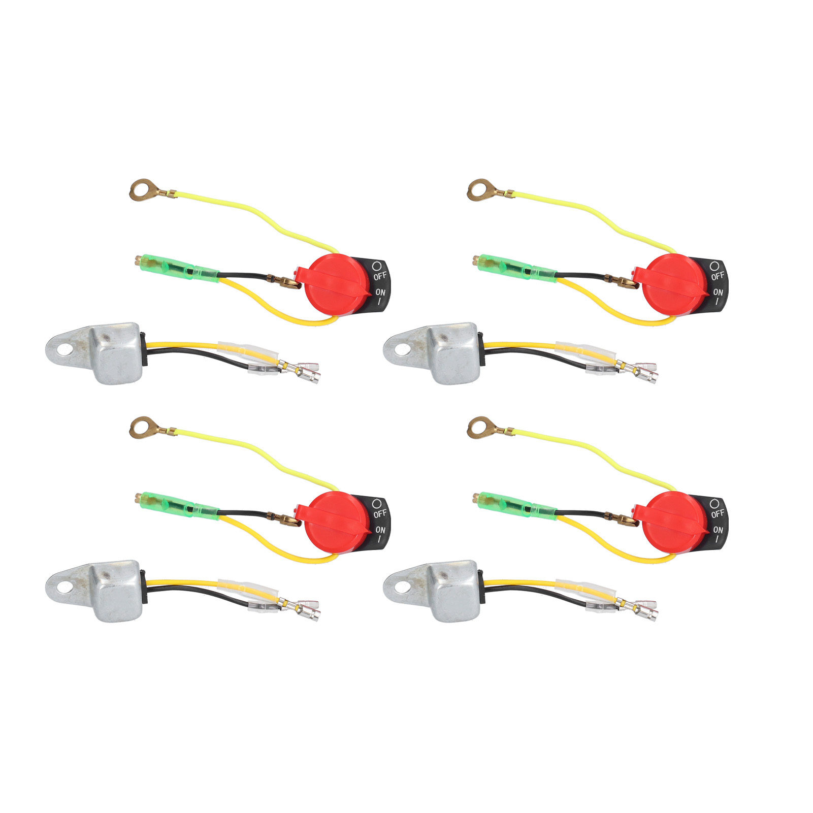 Ölmangelsensor (8er-pack) – Breites Anwendungsspektrum – Abs-kunststoff – Stabil, Sicher Und Langlebig – Motorstoppschalter Für 5,5 Ps Gx120- Und Gx160-motoren